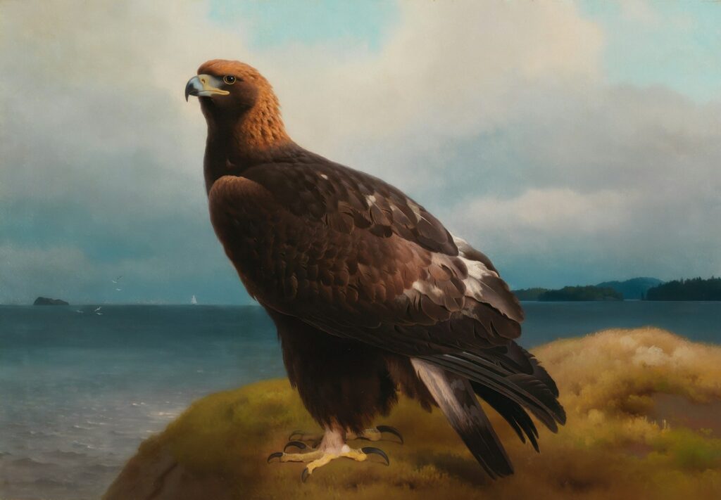 A Golden Eagle by Ferdinand von Wright.